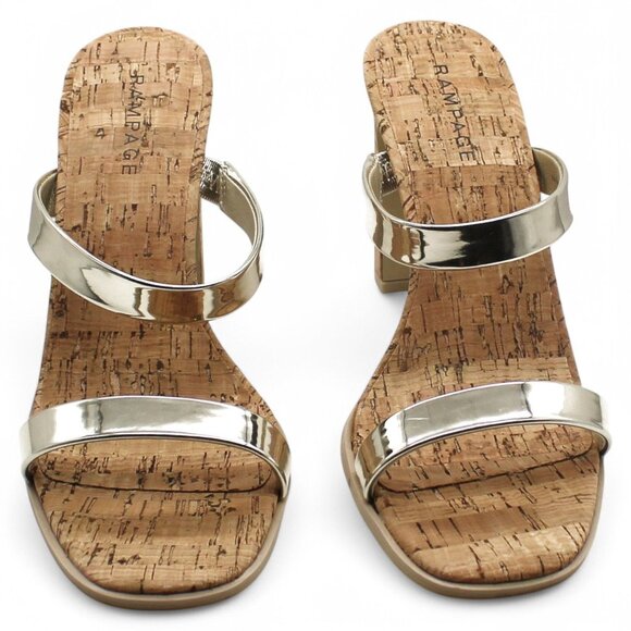 Rampage Jolene Two-Strap Heeled Sandal (Women S) - Picture 3 of 8